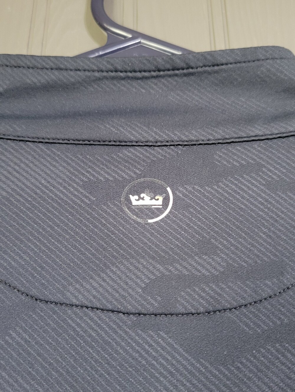 Peter Millar Performance Quarter Zip Sweatshirt Camo Black Youth Boys Large - Picture 5 of 8